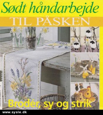 Hv 11-01-01: Hefte: Idehefte med broderi/Sy/filt mm. 16s. *org*