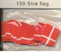 Klik her for at se flere billeder og f mere information om varen:  0016 - Udstanset Flag til pynt 2x2,5cm - ca. 150 stk *SIDSTE*