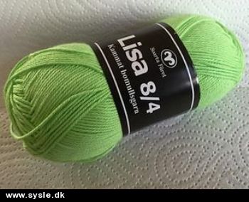 0083 Cotton 8/4 - Lys skrap grøn - 1ng