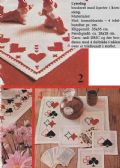 Klik her for at se flere billeder og f� mere information om varen:&nbsp; Hv 45-75-18: Mønster: Brodere Spillekort (se fotos) *org*