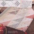 Klik her for at se flere billeder og f mere information om varen:  Hv 46-09-57: Mønster: Patchwork løber 41x122cm *org*