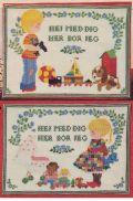 Klik her for at se flere billeder og f� mere information om varen:&nbsp; Hv 40-78-48 Mønster: Broder - Her bor jeg 24x33cm *org*