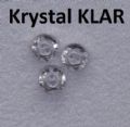 Klik her for at se flere billeder og f mere information om varen:  761 Standart Knap - 13mm Krystalklar m.kant *3 i pk.*