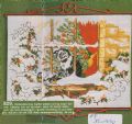 Klik her for at se flere billeder og f� mere information om varen:&nbsp; Fj 39-90-65: Mønster: Juleophæng, Kat i julevindu 36x50cm *org*