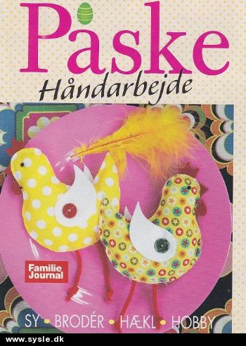 Fj 11-15-01: Mønster: Lille Hæfte med ting til påske *org* 24sider