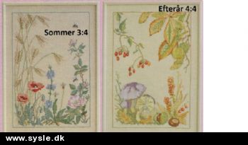 Hv 02-89-34 Mønster: De 4 årstider/Sommer+Efterår *org*