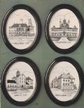 Klik her for at se flere billeder og f� mere information om varen:&nbsp; Fe 16-76-51: Mønster: Danske slotte i oval ramme 15x20cm *org*