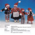 Klik her for at se flere billeder og f� mere information om varen:&nbsp; Fi 0151 Mønster: Strik Julefamilien ca. 30cm *org*