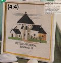Klik her for at se flere billeder og f� mere information om varen:&nbsp; Hv 28-01-51: Mønster: Danmark rundt (4:4) Østerlars kirke *org*