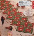 Klik her for at se flere billeder og f� mere information om varen:&nbsp; Hv 49-00-53: Mønster: Patchwork løber, Japansk foldeteknik 26x95cm *org*