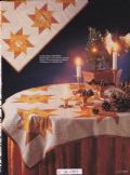 Klik her for at se flere billeder og f� mere information om varen:&nbsp; Fj 50-99-09: Mønster: Patchwork stjernedug/juletræstæppe - 95x95cm *org*
