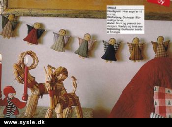 Hv 48-98-64: Mønster: Sy engle på snor ca. 10cm *org*