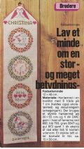 Klik her for at se flere billeder og f mere information om varen:  Sø xx-68-72:(2) Mønster: Dåbsklokkestreng - Christina/Malene *org*