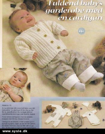 In 05-00-14: Mønster: Sy Gardarobe til baby *org*