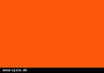 Lynlås - 6mm Delbar delrin - Orange